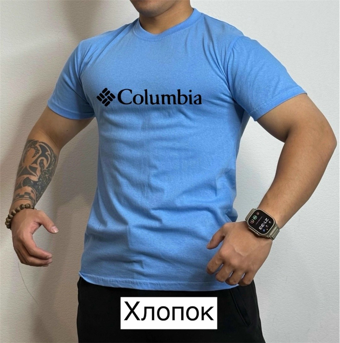 футболка мужская columbia,футболка columbia,футболка мужская базовая,футболки мужские,футболка мужская базовая однотонная