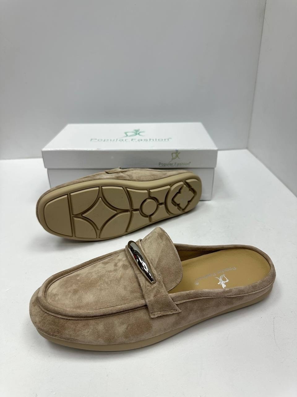 ,мюли женские,замшевые мюли,мюли loro piana,модные лоферы