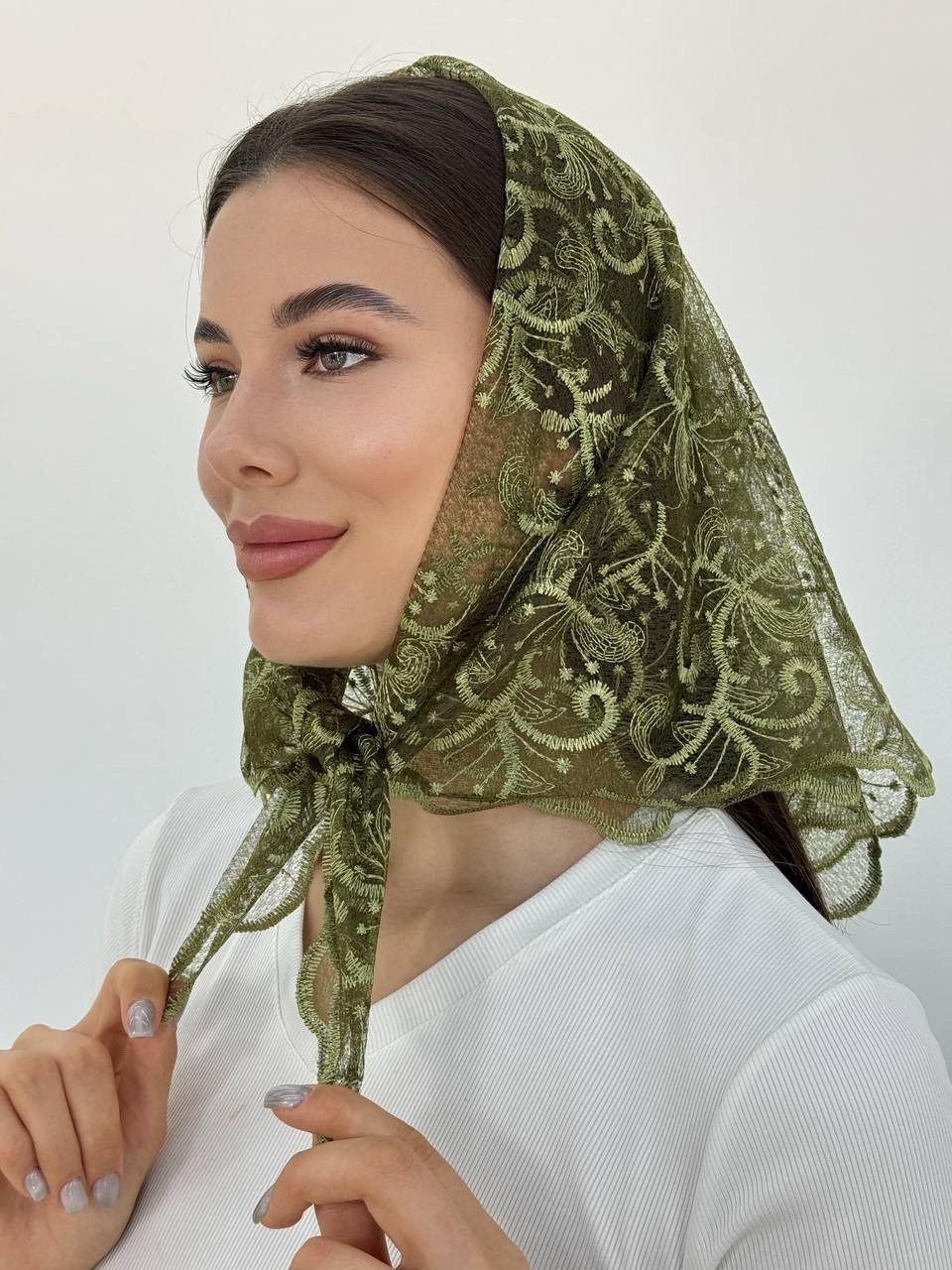 женская косынка,платок на голову женский для храма в церковь,платки церковный,платок палантин для храма в церковь шарф косынка,женские платки