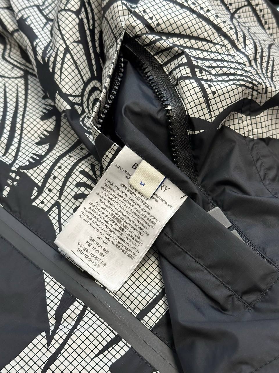 ветровка burberry,демисезонная куртка,повседневная куртка,куртка с принтом,куртка
