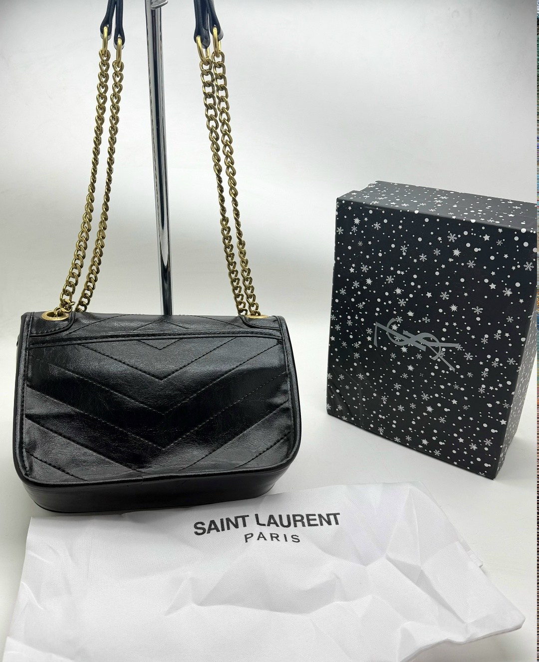 cумка saint laurent,yves saint laurent сумка,женская cумка yves saint laurent,сумка niki среднего размера из кожи saint laurent,сумка на плечо saint laurent