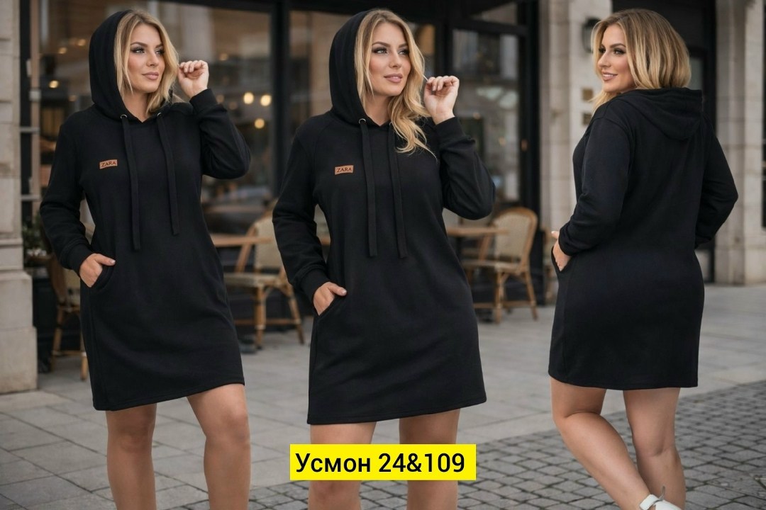 платье толстовка женское,спортивное платье с капюшоном,платье на флисе,теплое платье,спортивное платье женское