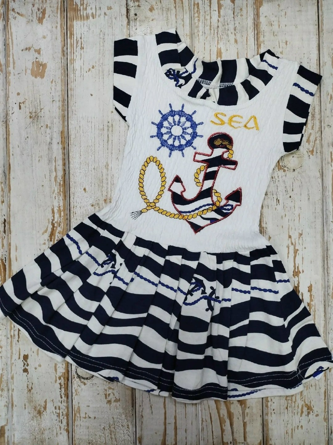 платье морячка для девочки,для девочек платья,морское платье для девочки,платья детские,платье для девочки в морском стиле