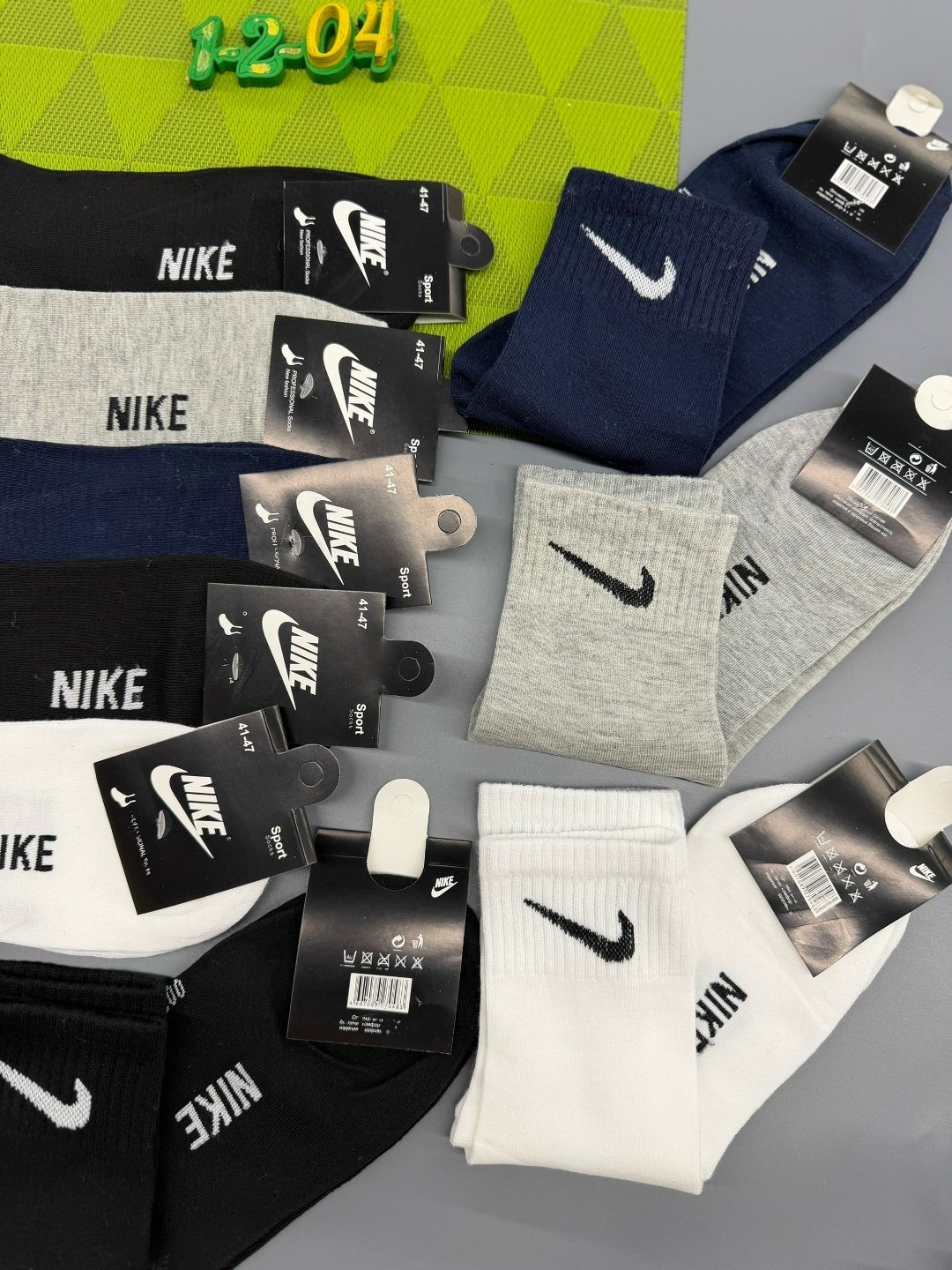 комплект носков nike,мужские носки nike,носки средние хлопковые набор 5 пар nike,мужские носки nike 41-47 набор 10 пар,носки мужские 10 пар nike