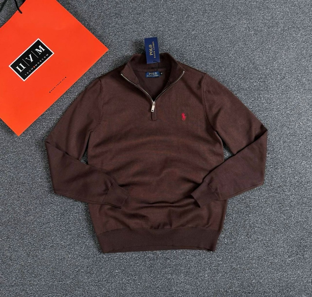 свитер для мужчин,джемпер polo ralph lauren,мужская кофта,свитшот на молнии вышивка поло polo ralph lauren,кофта толстовка