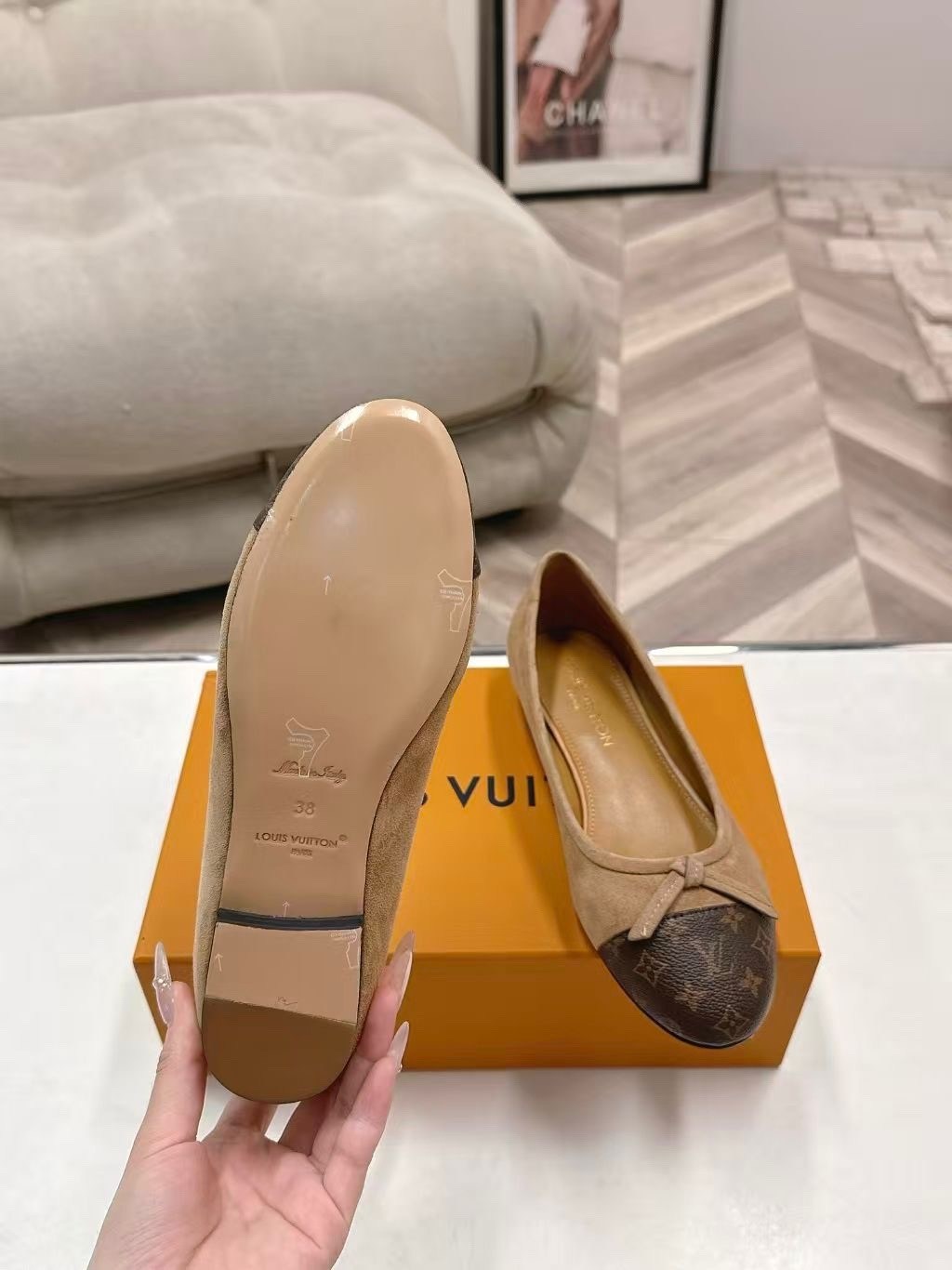 ,туфли louis vuitton,балетки луи виттон,балетки,женская