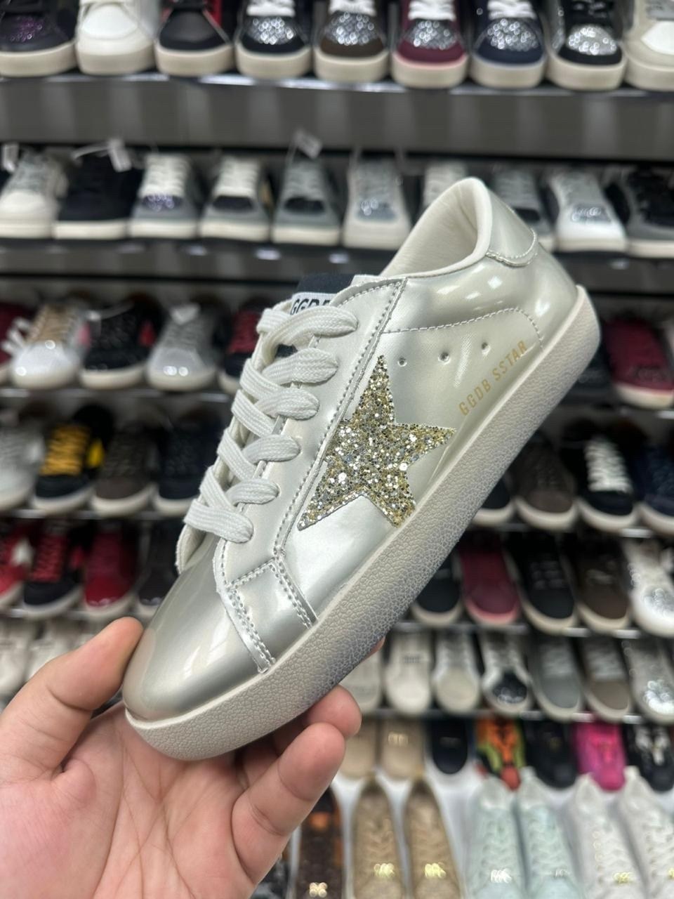 ,кеды golden goose,кеды жен, женская,кеды лакированные