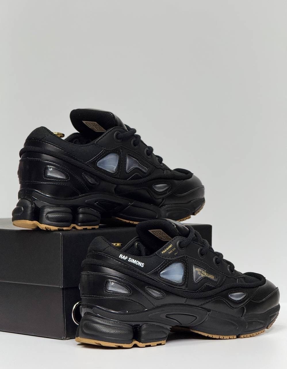 adidas raf simons x ozweego 3 black corn bb6741,adidas ozweego bunny raf simons core black,адидас раф симонс озвиго 2,adidas raf simons ozweego,кроссовки adidas ozweego 2 x raf simons bunny black / gu