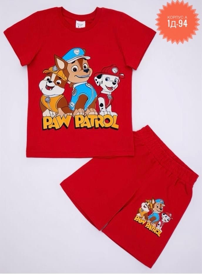 пижама paw patrol,пижама для мальчика,комплект пижама,костюмчик детский,пижама щенячий патруль