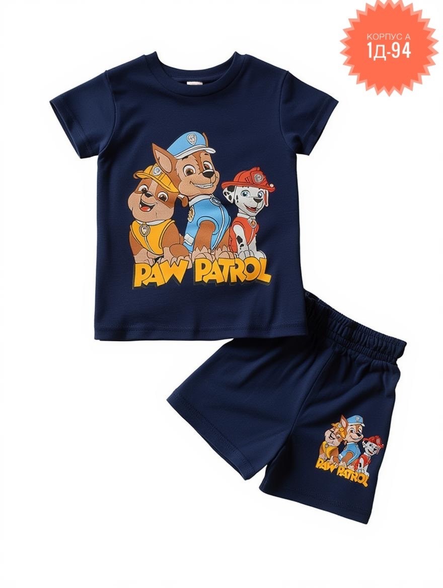 пижама paw patrol,пижама для мальчика,комплект пижама,костюмчик детский,пижама щенячий патруль