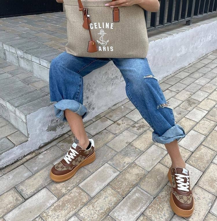 кроссовки gucci женские,кеды gucci артлх2,кеды gucci,кеды гуччи коричневые,коричневые кожаные кроссовки gucci
