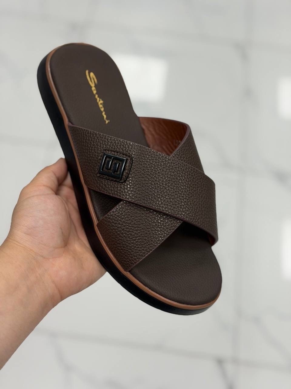 мужские шлепанцы,шлепанцы hermes,,тапочки хермес мужские,тапки мужские