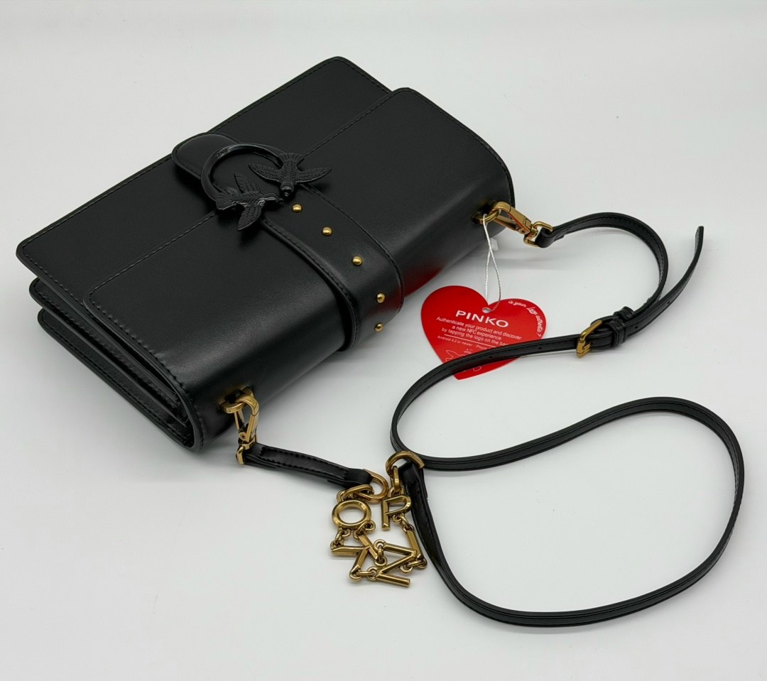 сумка pinko,женская сумка pinko,сумка женская pinko love bag с чипом,сумка pinko черный,pinko сумка через плечо