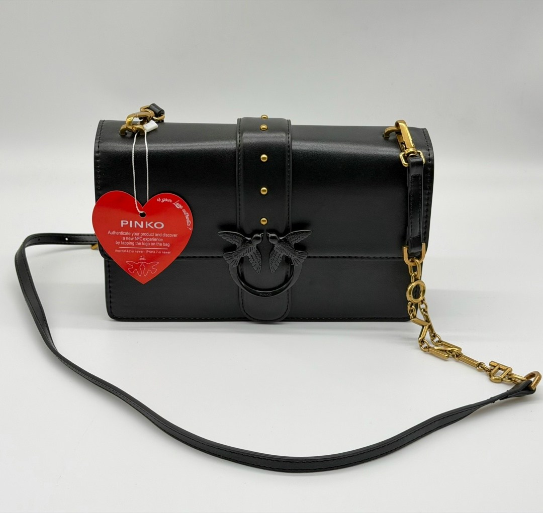 сумка pinko,женская сумка pinko,сумка женская pinko love bag с чипом,сумка pinko черный,pinko сумка через плечо