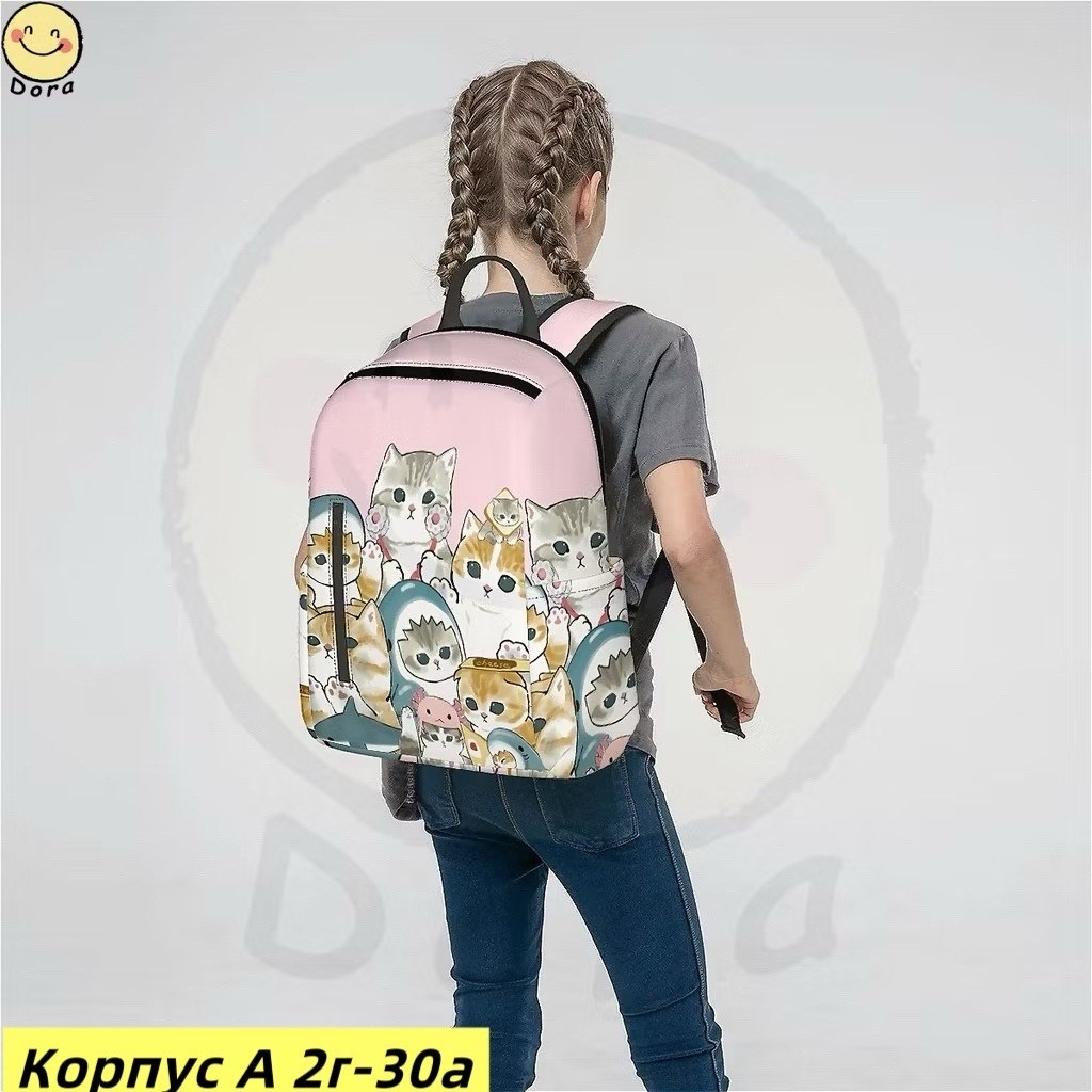 рюкзак котики,рюкзак,школьные рюкзаки,рюкзак с рисунком,рюкзак с котами