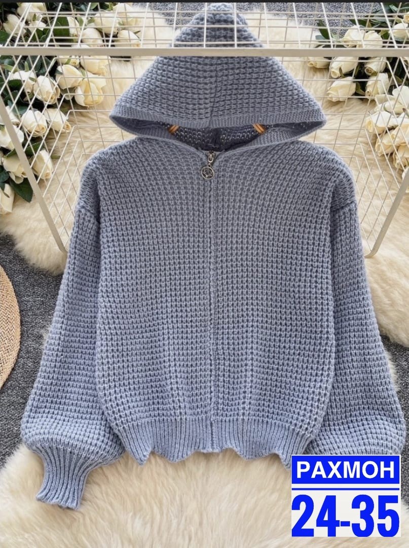 свитера с капюшоном,модные свитера,свитер женский вязаный,кофта женская,кофта вязаная