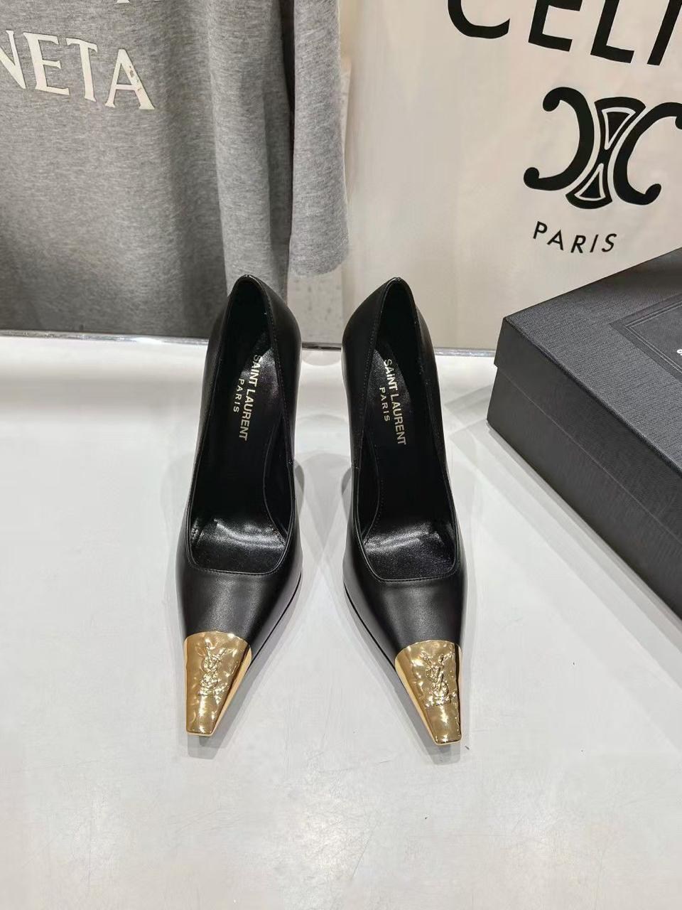 туфли saint laurent,,туфли лодочка,saint laurent,saint laurent pumps