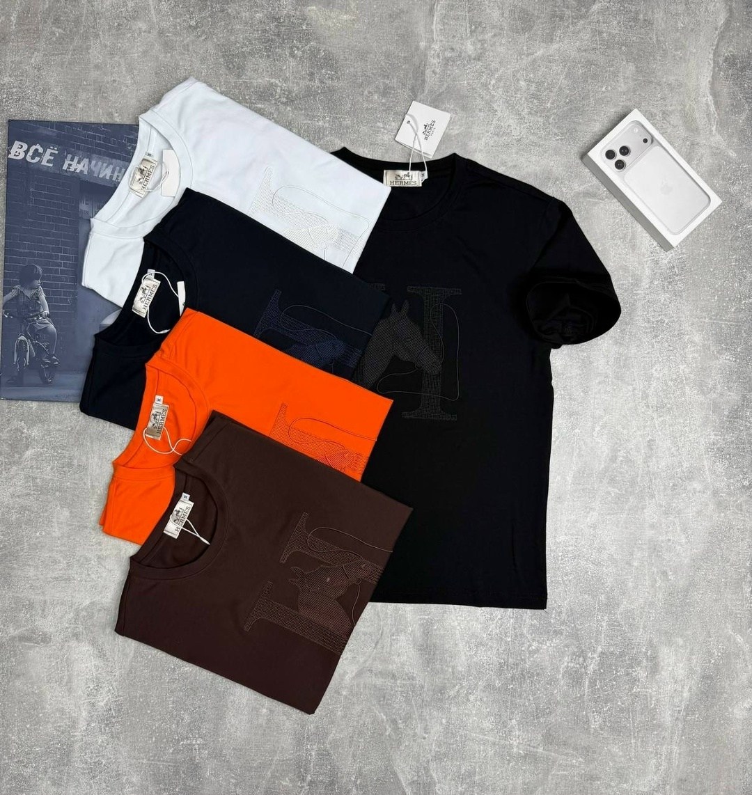 футболка hermes,футболки мужские,футболка,футболки брендовые