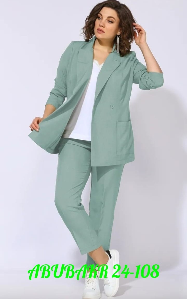 брючный костюм anastasia mak 1175 мятный двойка,брючный костюм anastasia mak 1175 мятный,брючный костюм anastasia mak 1175 мятный двойка зеленый размер 50-66,брючный костюм anastasia mak 1175 мятный д