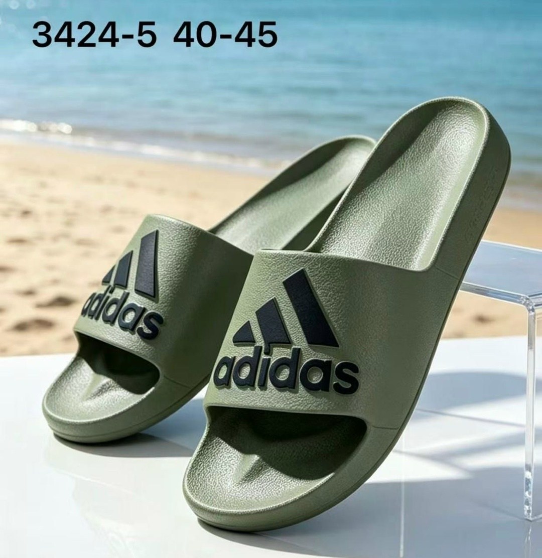 шлепанцы adidas,,мужские шлепанцы,летние тапочки адидас,adidas шлепки
