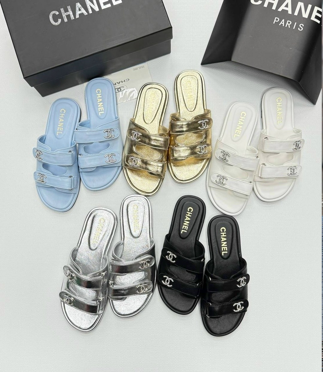 шлепанцы chanel,сандалии chanel,,босоножки chanel,шлепки шанель