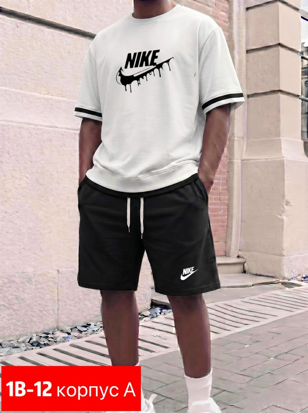 спортивный костюм nike мужской,комплект одежды,костюм шортами,костюм спортивный мужской,летний спортивный костюм