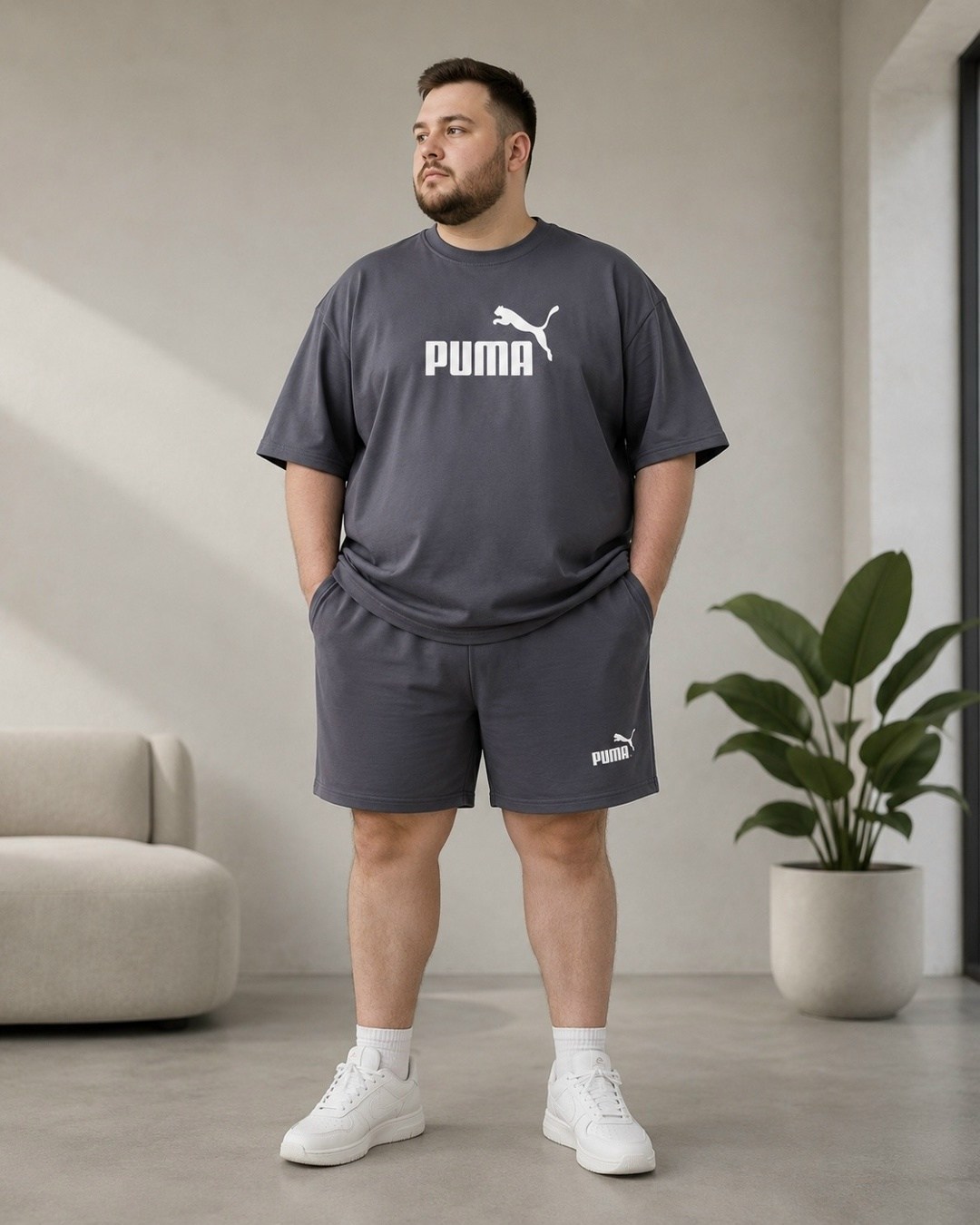 футболка мужская puma,мужские спортивные шорты puma,костюм с шортам,спортивный мужской костюм с шортами,костюм летний мужской
