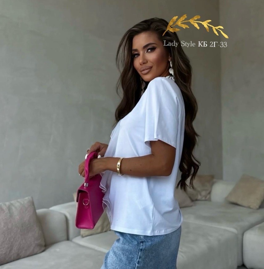 блузка с оборками,блузки женские,блуза,белая блуза с воланами,блузка топ нарядный вечерний vopratka 210537572