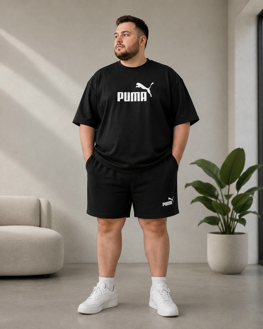 футболка мужская puma,мужские спортивные шорты puma,костюм с шортам,спортивный мужской костюм с шортами,костюм летний мужской