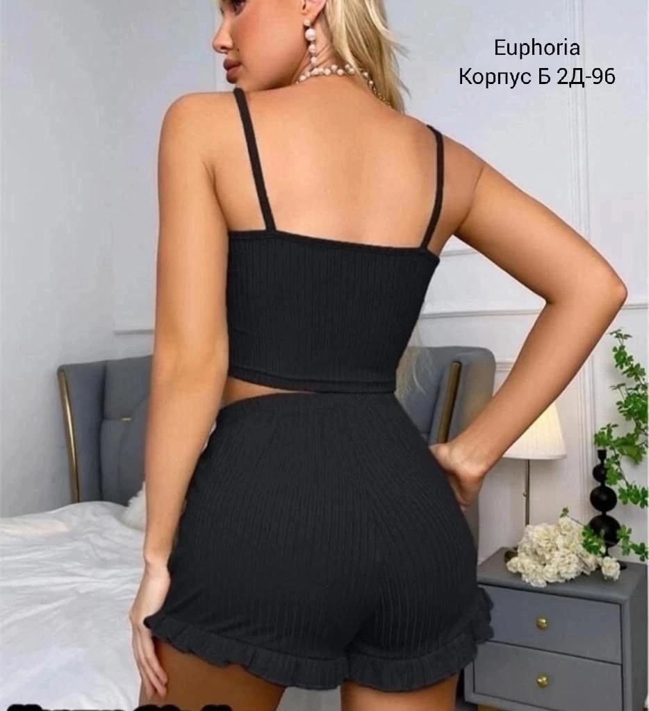 женская пижама с шортами 83502 (фиолетовый),пижама из лапши,пижама женские,пижама с шортами,женская пижама с шортами розовый