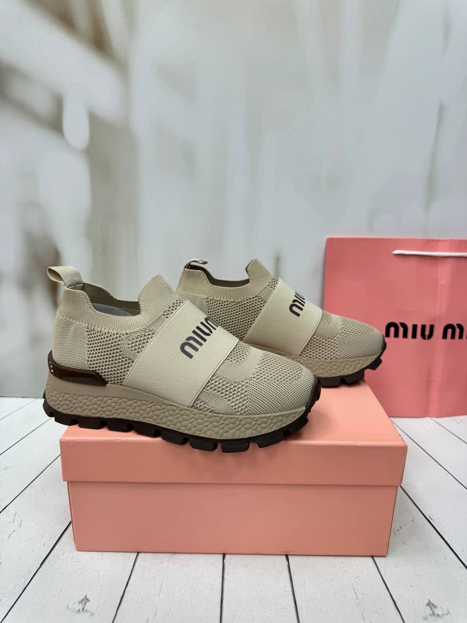 женские кроссовки miu miu, женская,, ,кроссовки женскиe