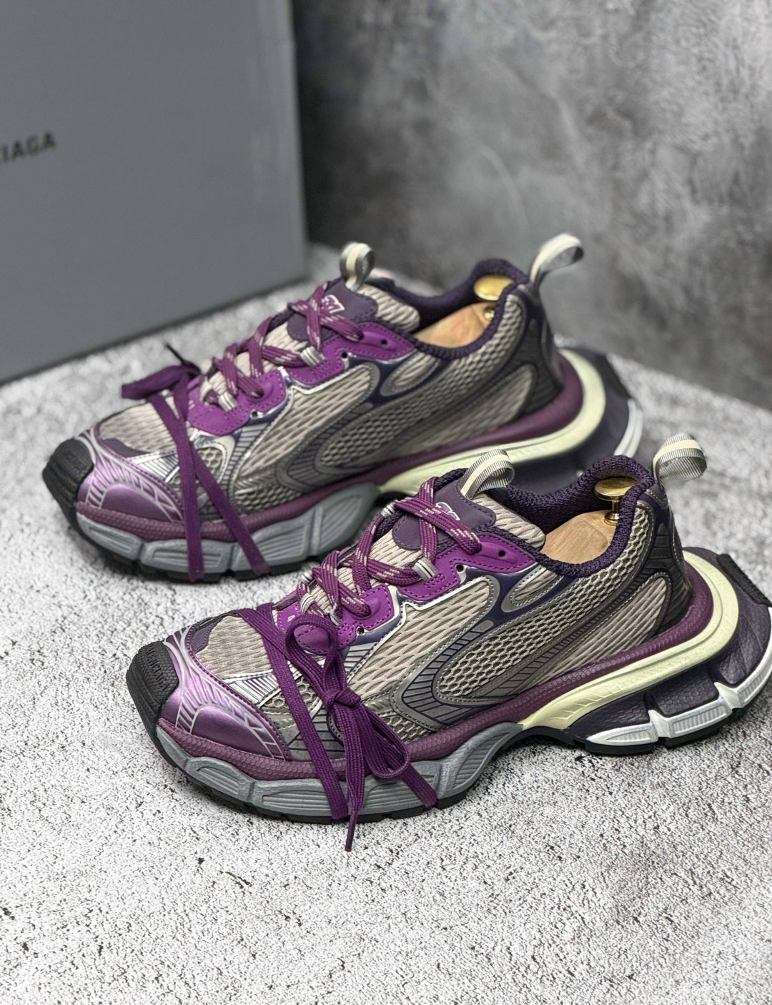 женские кроссовки balenciaga,кроссовки balenciaga,кроссовки баленсиага 3хл фиолетовые,кроссовки balenciaga 3 xl,кроссовки balenciaga 3xl chunky фиолетовый