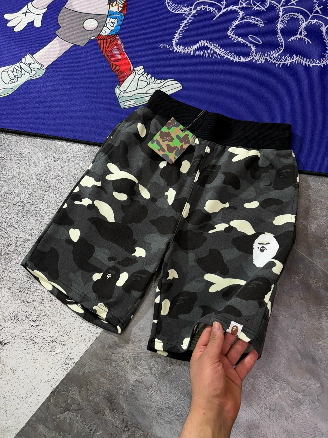шорты мужские,шорты камуфляжные,спортивные шорты,шорты a bathing ape,мужские спортивные шорты