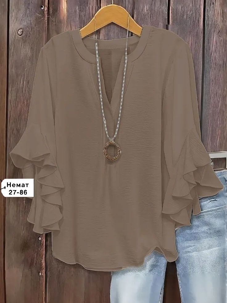однотонная блузка,шифоновая рубашка,женская блузка,блузка женская повседневная,элегантная блузка