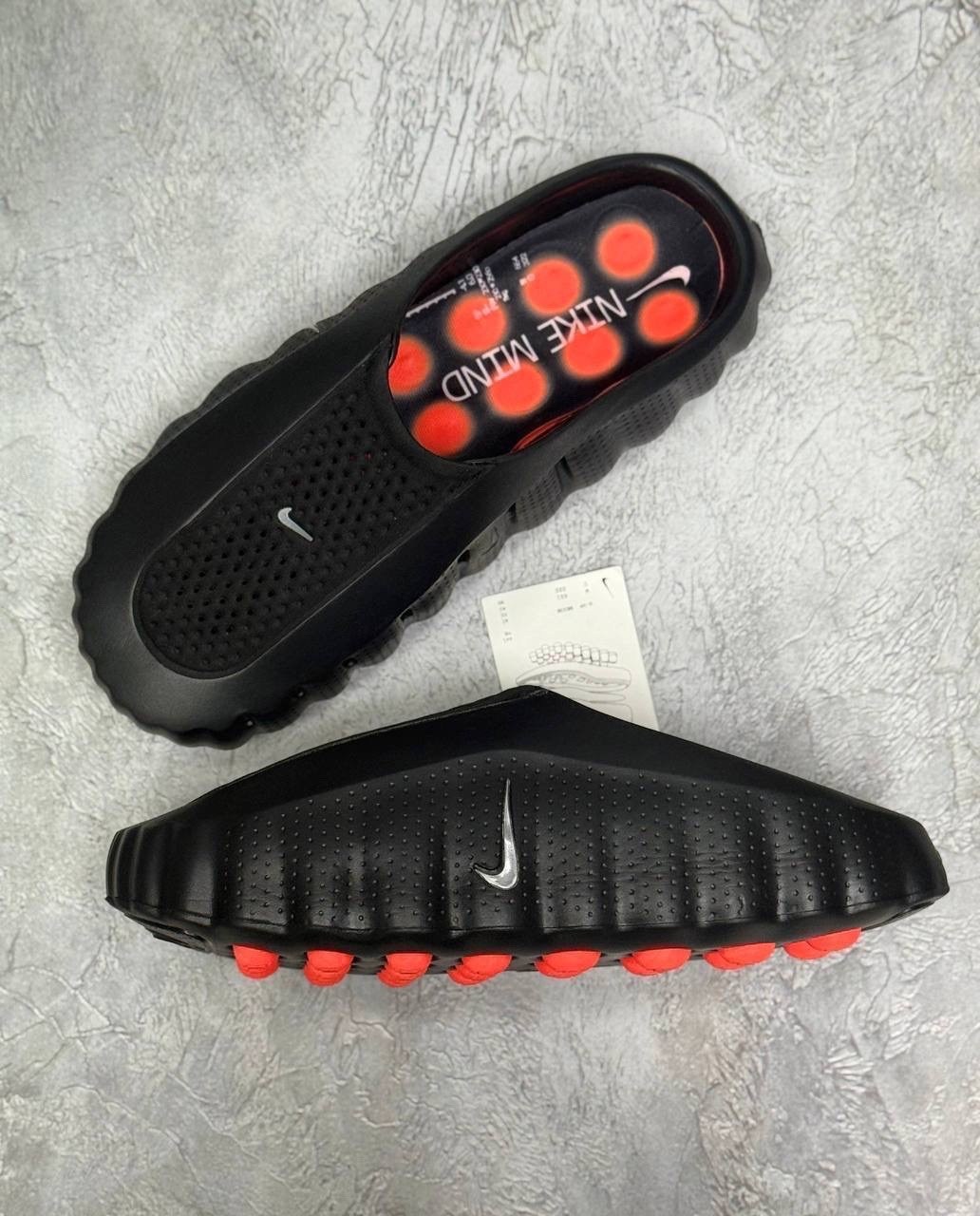 nike mind 001,кроссовки nike,шлепанцы nike,nike mind 002,nike mind