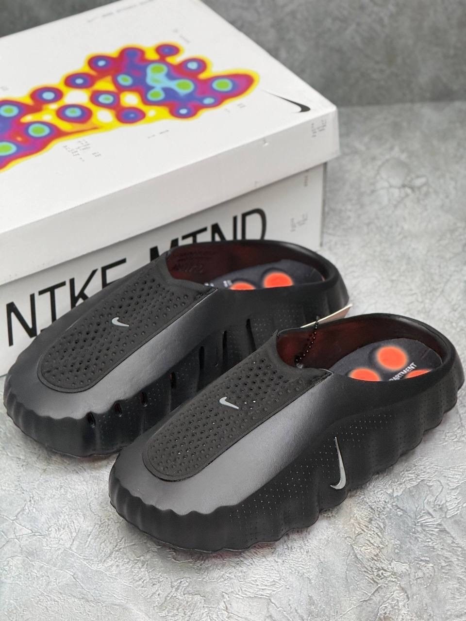 nike mind 001,кроссовки nike,шлепанцы nike,nike mind 002,nike mind