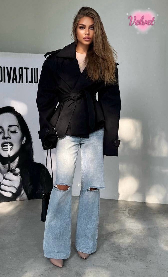 тренч с поясом,тренч женский,тренч,укороченный тренч с поясом,linad street chic светло-хаки куртка