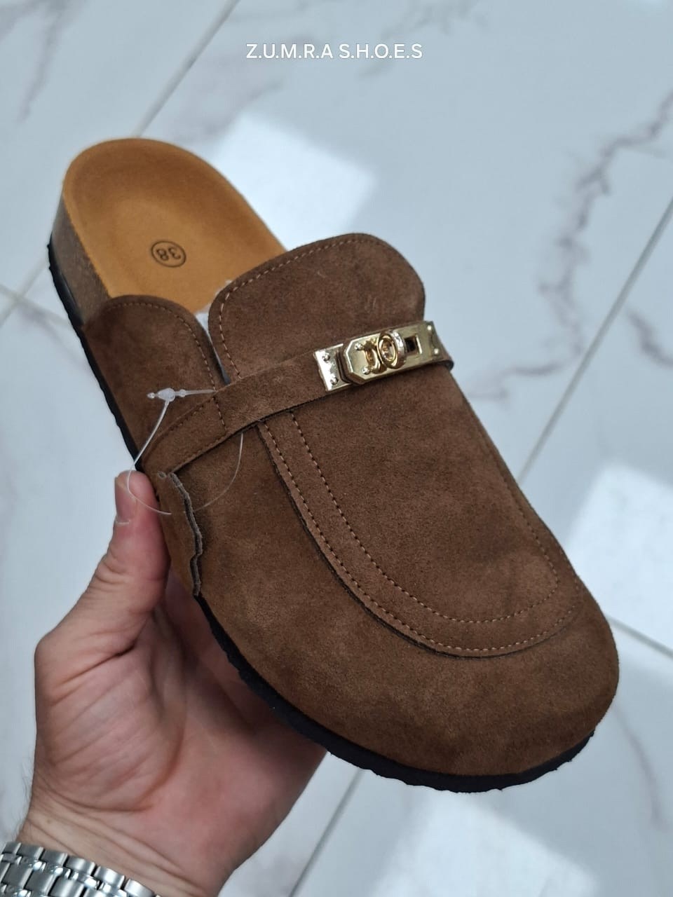 ,мюли женские,модные тапочки, женская,замшевые мюли