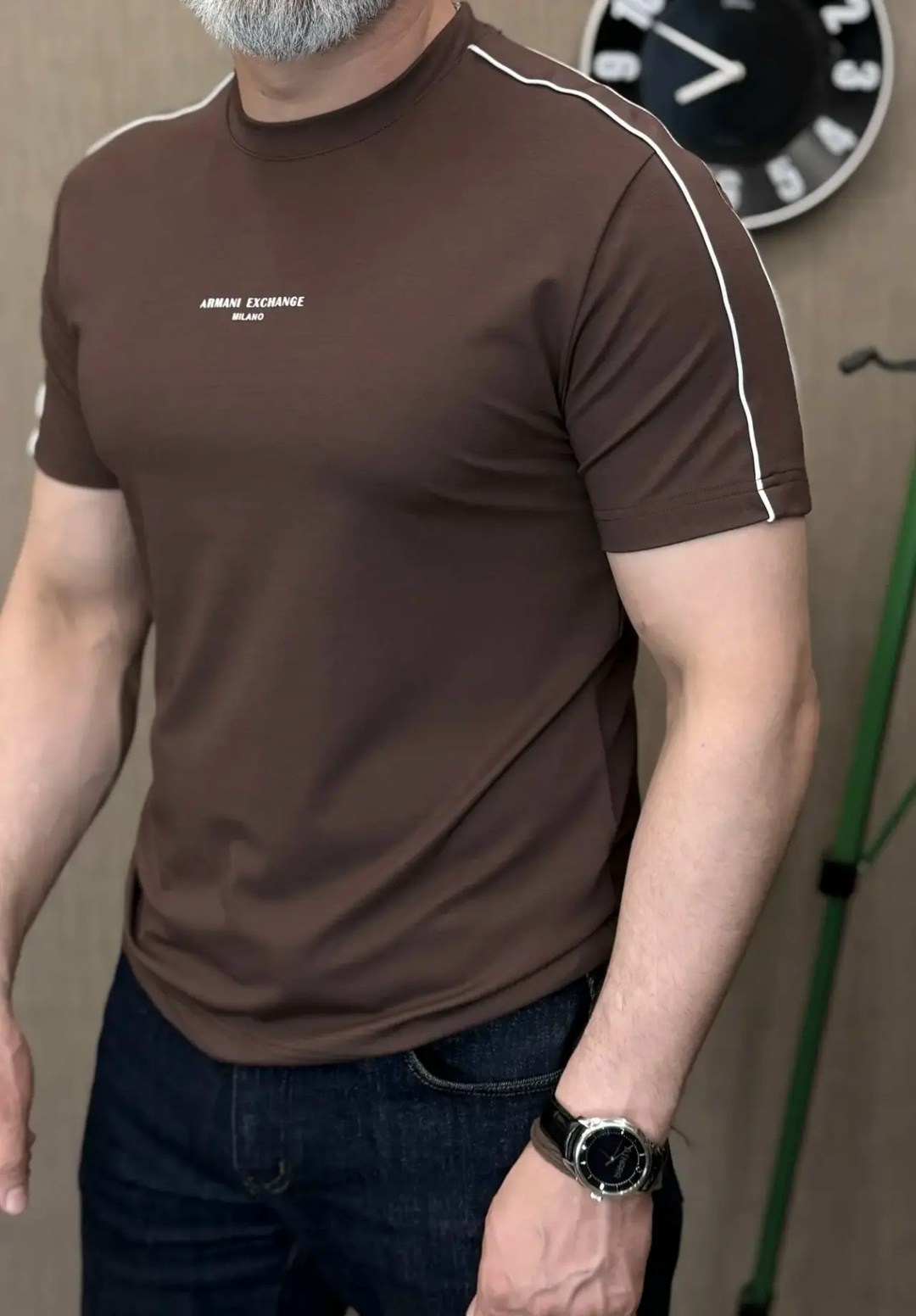 мужская футболка,мужская белая футболка,футболка,футболка мужская armani exchange,футболки для мужчин