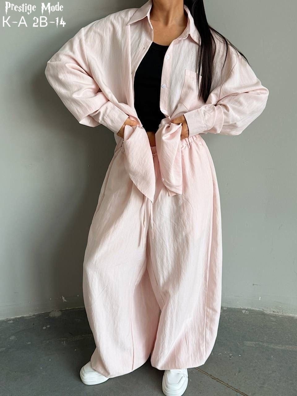 идеальный костюм изо льна: рубашка + брюки, lemon - l-xl,льняной костюм с брюками,идеальный костюм изо льна рубашка + брюки lemon,костюм с брюками,костюм повседневный