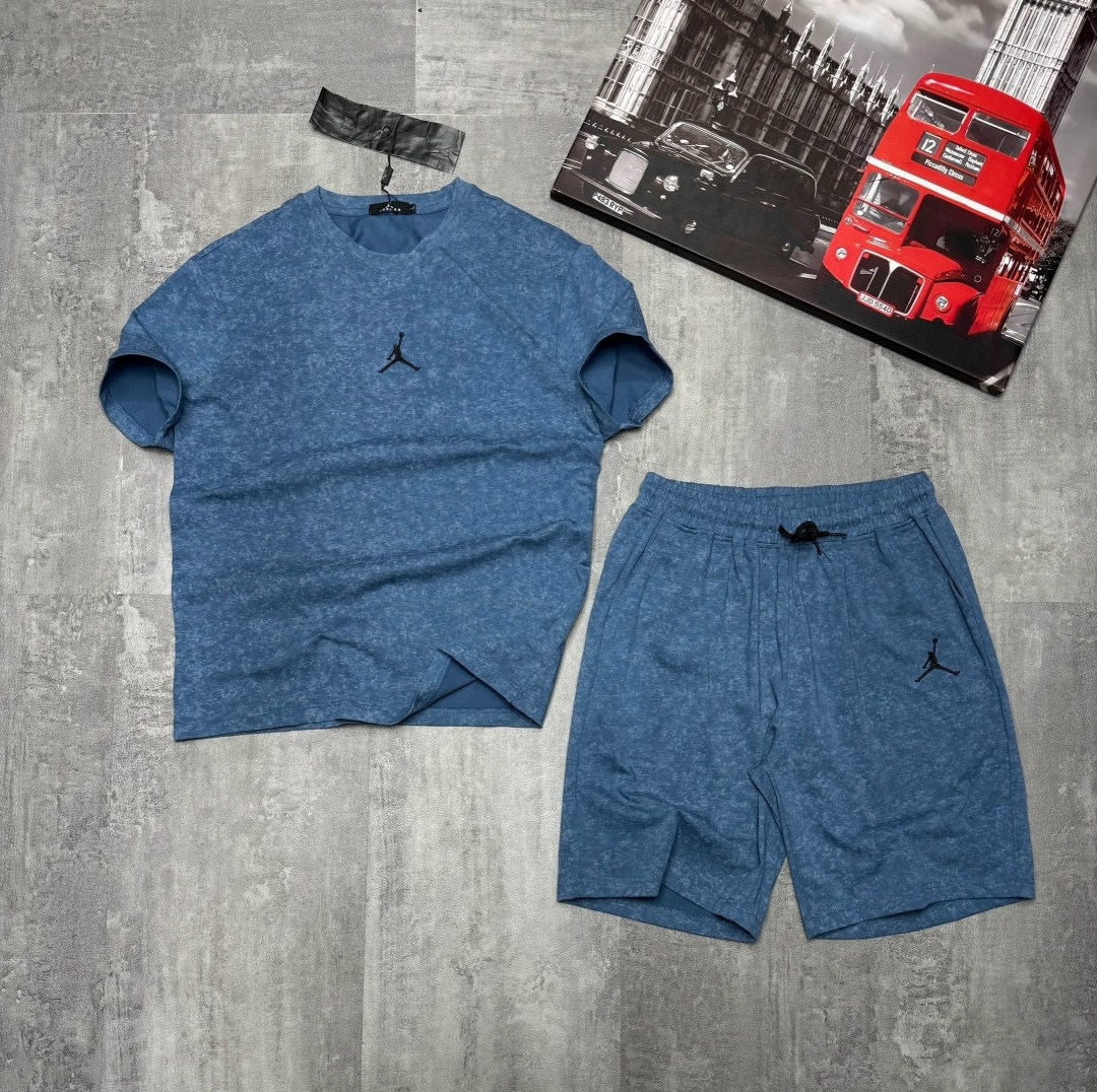костюм спортивный jordan,комплект футболки,летние костюмы,костюм с шортам,костюм спортивный мужской