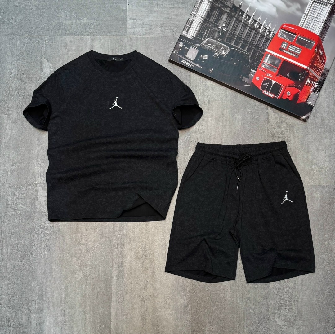 костюм спортивный jordan,комплект футболки,летние костюмы,костюм с шортам,костюм спортивный мужской