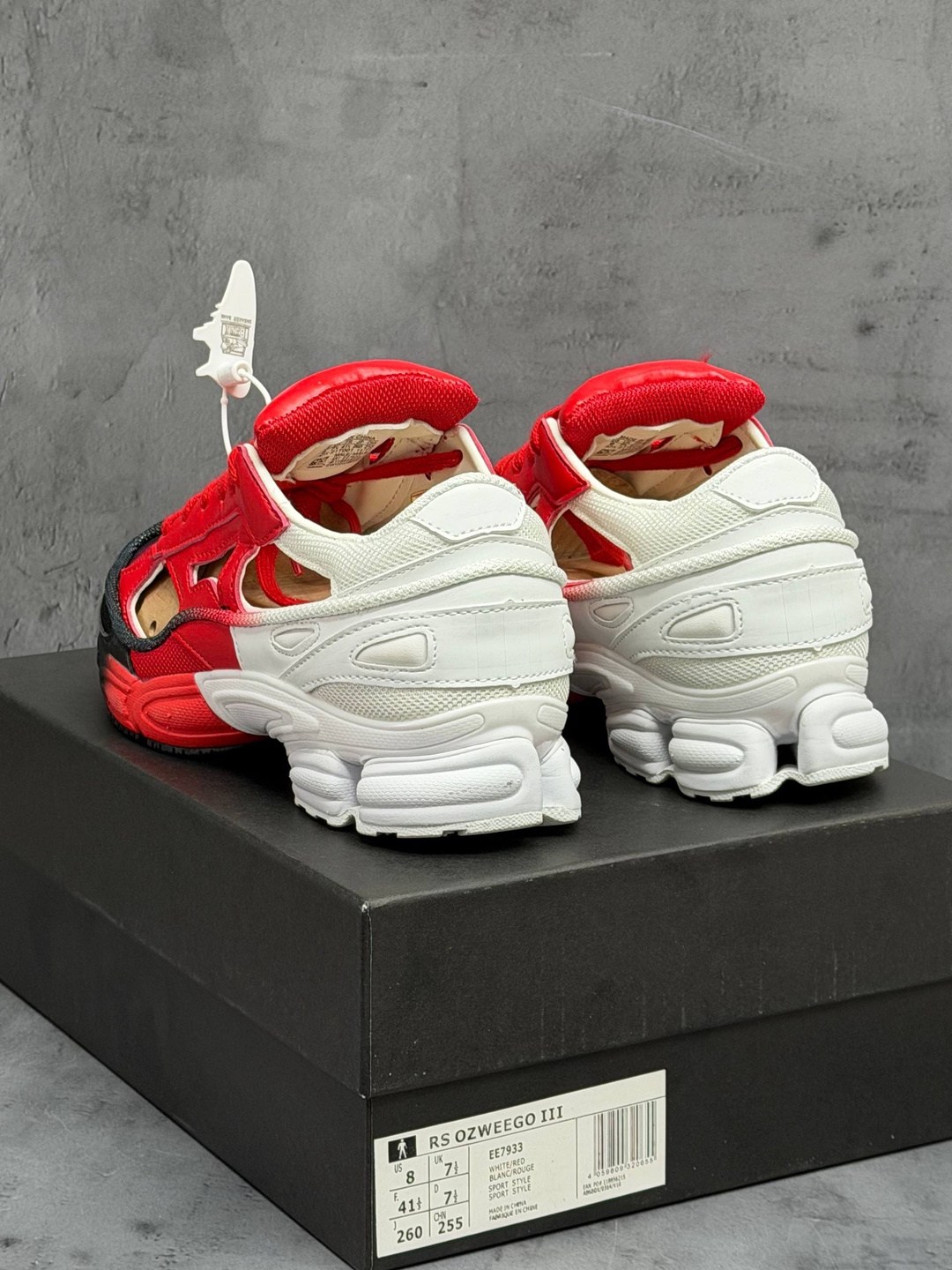 adidas raf simons ozweego,адидас раф симонс репликант,adidas x raf simons ozweego replicant,adidas raf simons x ozweego replicant red halo blue,кроссовки rs replicant ozweego adidas originals цвет кра