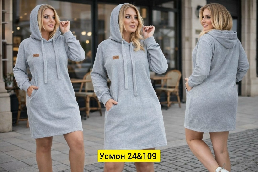 платье толстовка женское,спортивное платье с капюшоном,платье на флисе,теплое платье,спортивное платье женское