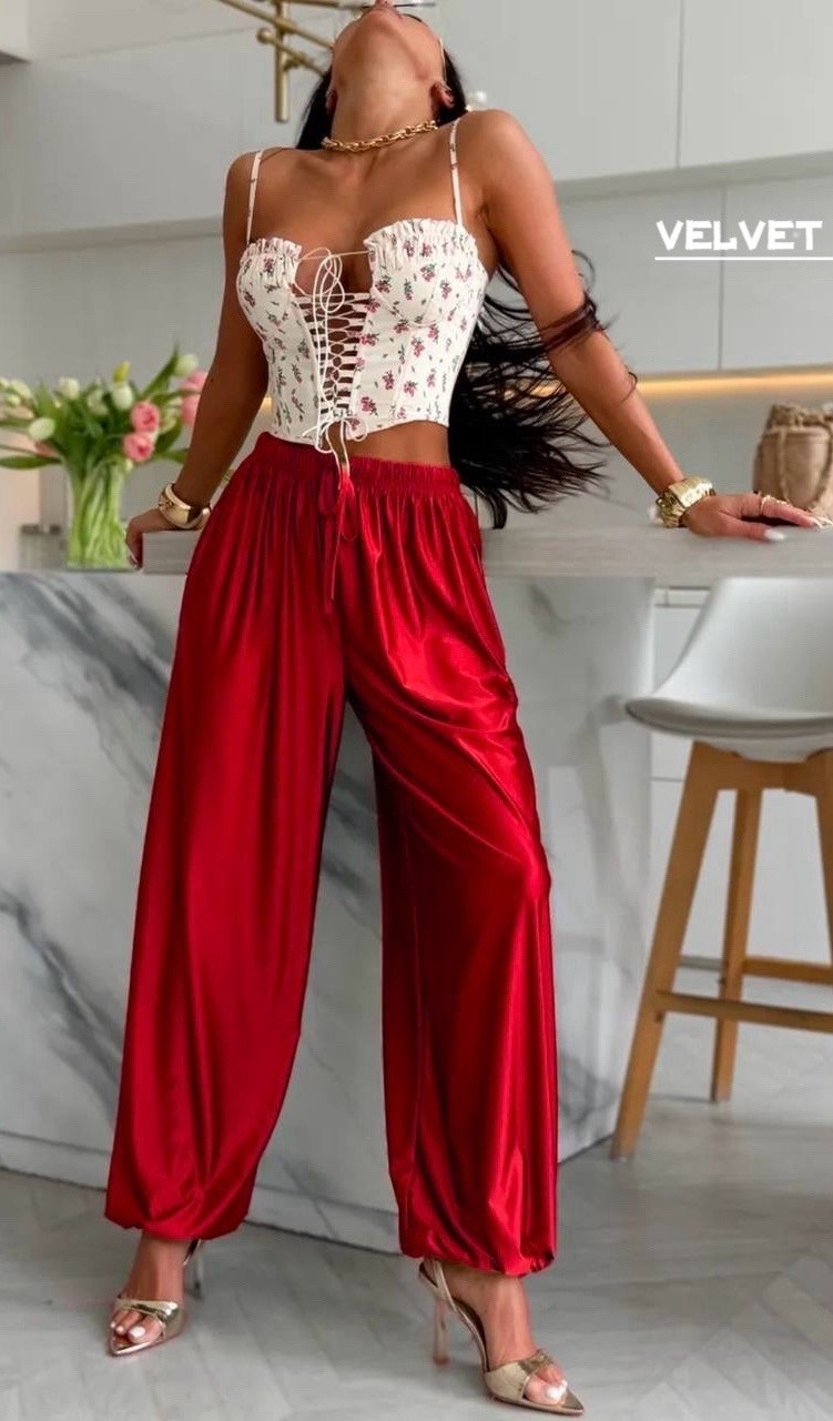 модные брюки,брюки домашние женские kaftan "бархат" бордовые,брюки велюровые,брюки с завязками,широкие брюки