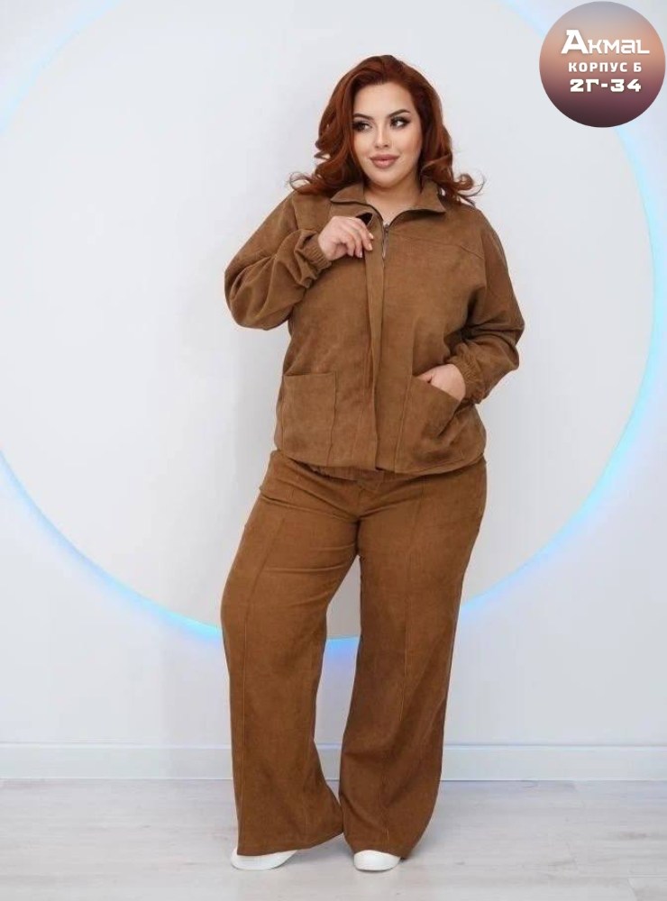 костюм велюровый больших размеров granat fashion,женский костюм,костюм двойка,женские костюмы брючные,ltmoda велюровый костюм больших размеров