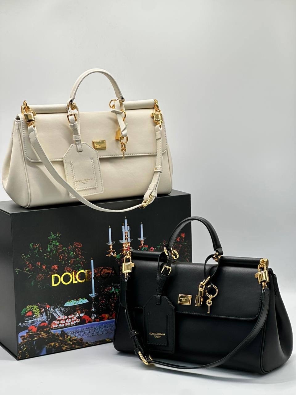 сумка dolce&gabbana,сумки дольче габбана,чёрная женская сумка my sicily dolce & gabbana,сумка на короткой ручке через плечо средняя dolce&gabbana,сумка
