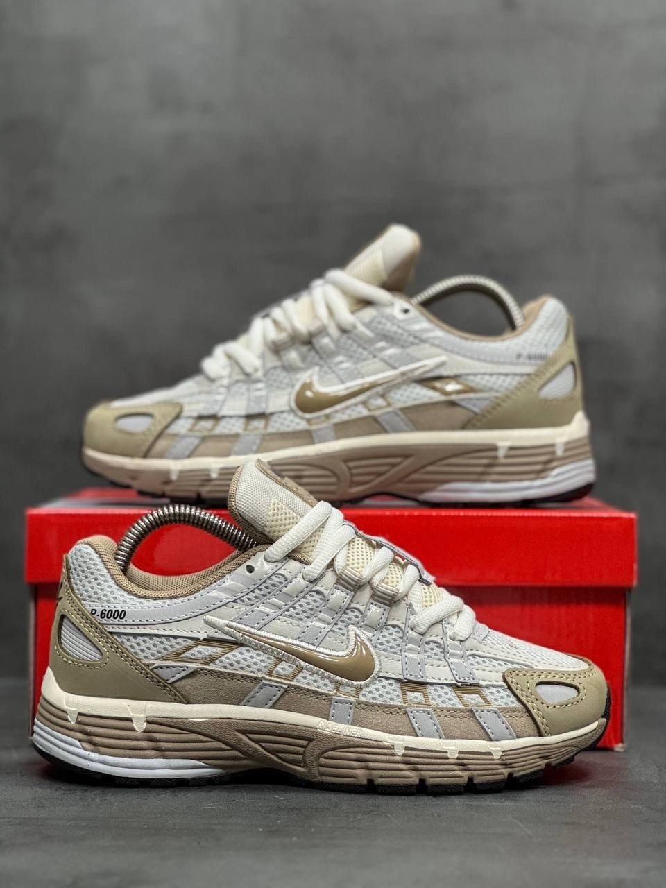 кроссовки nike,кроссовки nike p-6000,кроссовки,бежевые кроссовки,женские кроссовки
