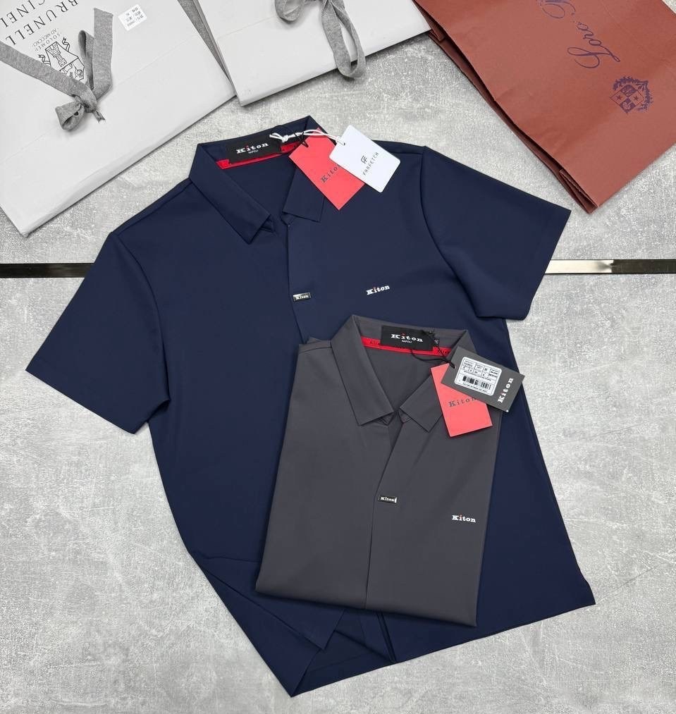 поло kiton,футболки для мужчин,мужская футболка поло,