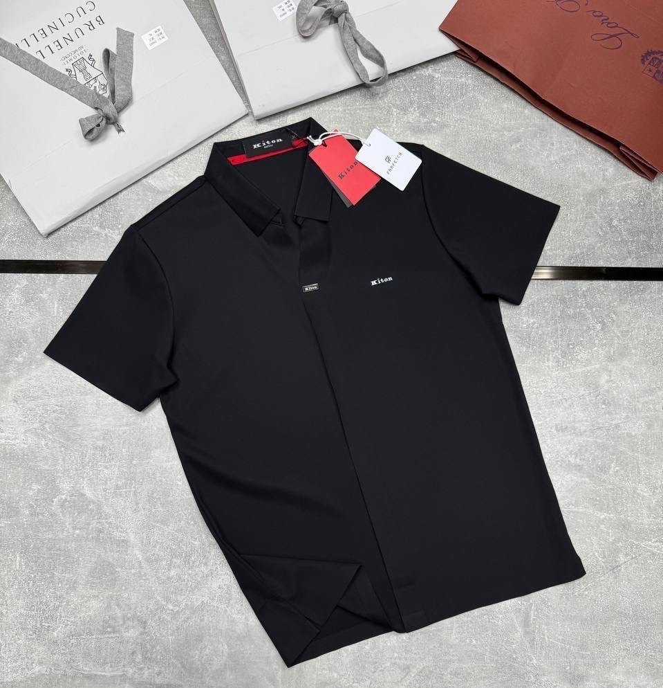 поло kiton,футболки для мужчин,мужская футболка поло,